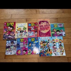 Book Collection Teen Titans Go